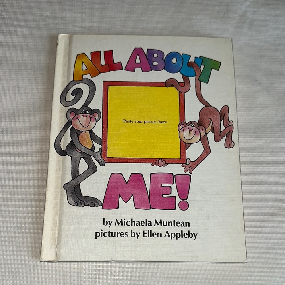 *VINTAGE* All About Me! Children's Book by Michaela Muntean